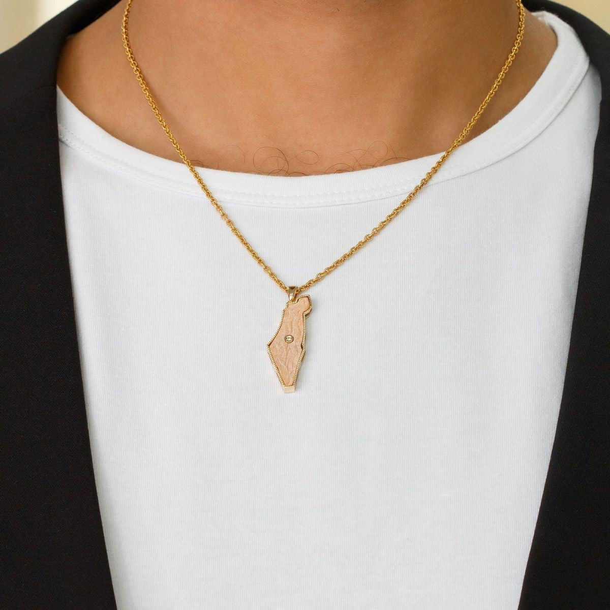 Gold Pendant Men