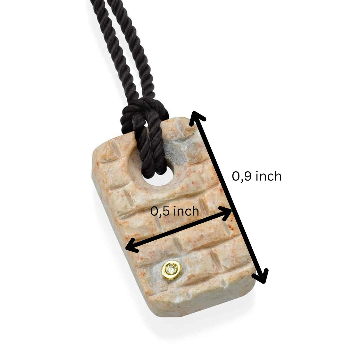 Western Wall Necklace with Diamond