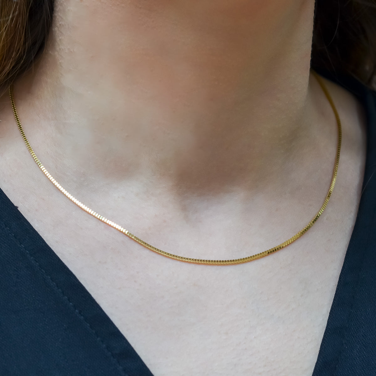 Yellow gold chain