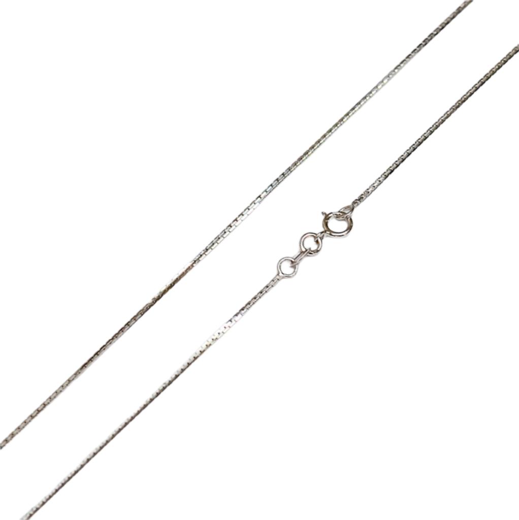White gold chain 14K