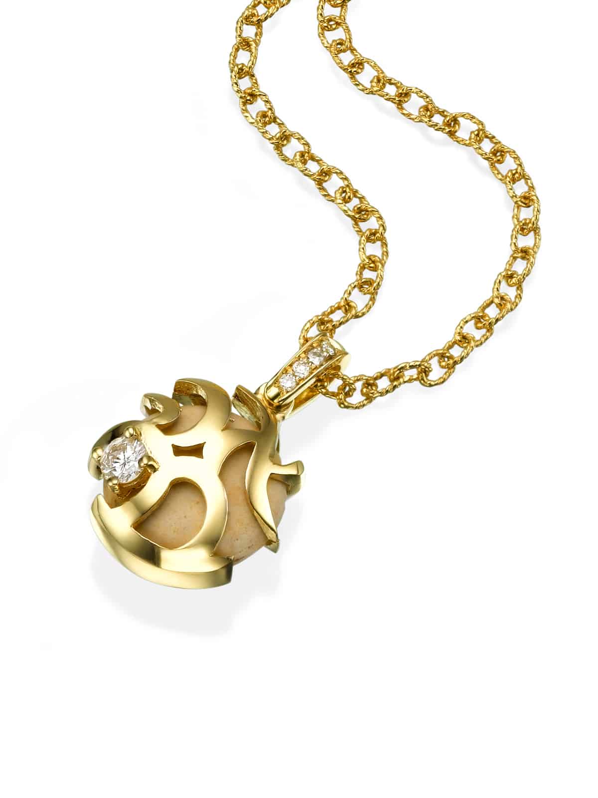 Ahava Romantic Pendant 18K Rose Gold and Diamond