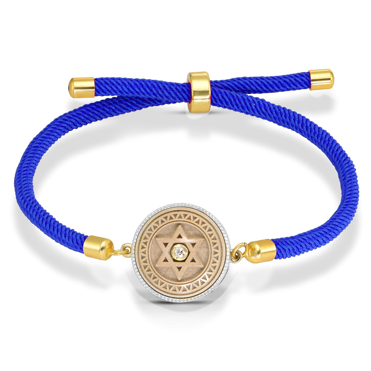Star of David Bracelet with Diamond